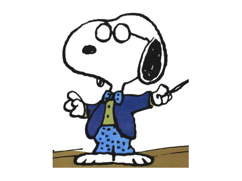 Snoopy tennis, racket and ball, sporty beagle, transparent image